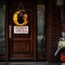 Greentek; Halloween Welcome Decor Pumpkins Black Cat Sign Bat Wooden Plaques Vintage Halloween Front Door Signs,Spiderweb Witch cat Wooden Hanger Halloween Party For Home, Outdoor Doors Black Cats Decor; Category:Halloween Wreaths & Garlands; Image:6